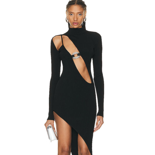 Chic Night Hollow Out Party Dress