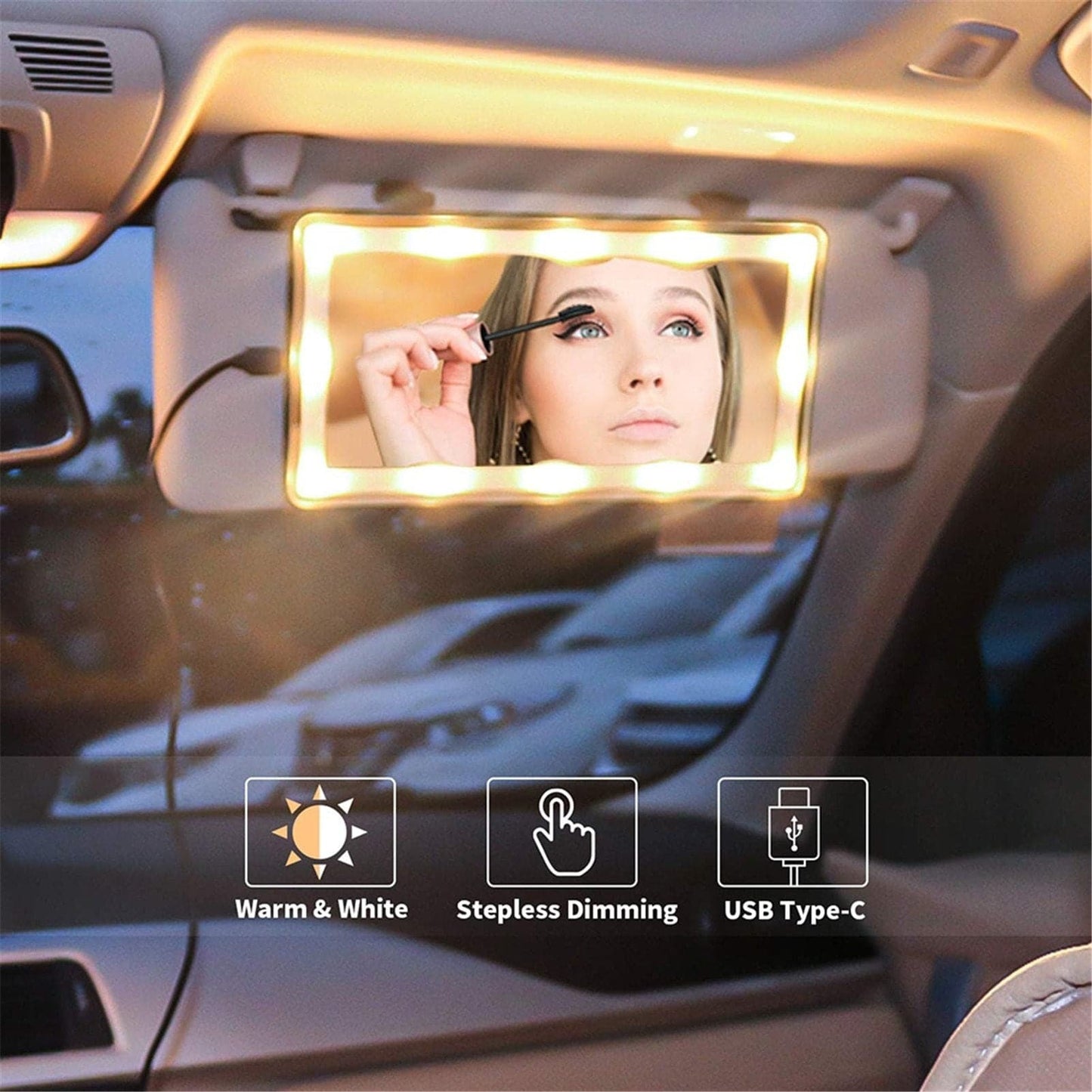 EyeLux™ LED Makeup Mirror