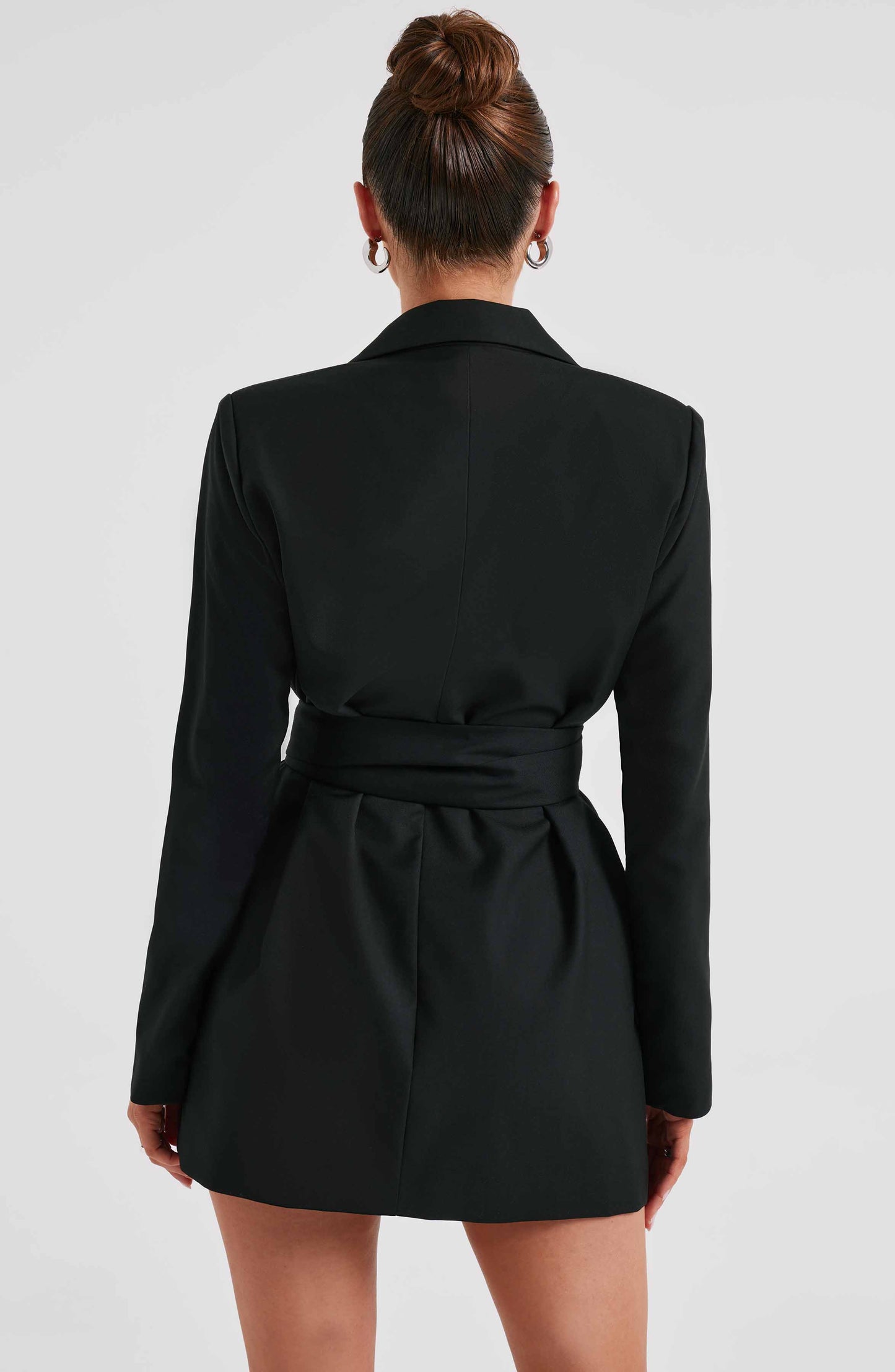 Heather Suit Dress - Black