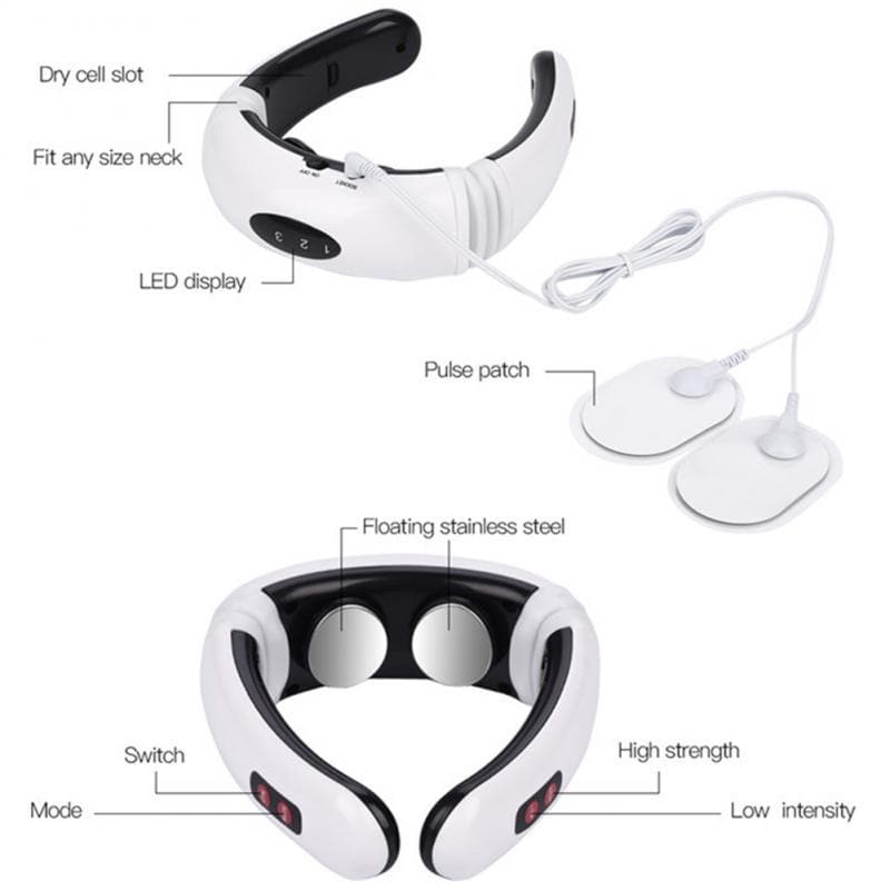 ReliefPro™ New 6-Mode Magnetic Portable Neck Massager